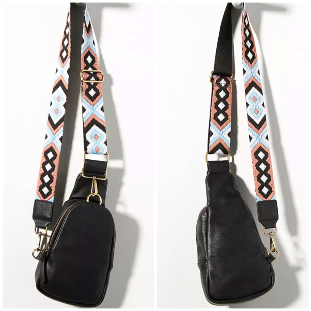 VEGAN urban originals black crossbody bag